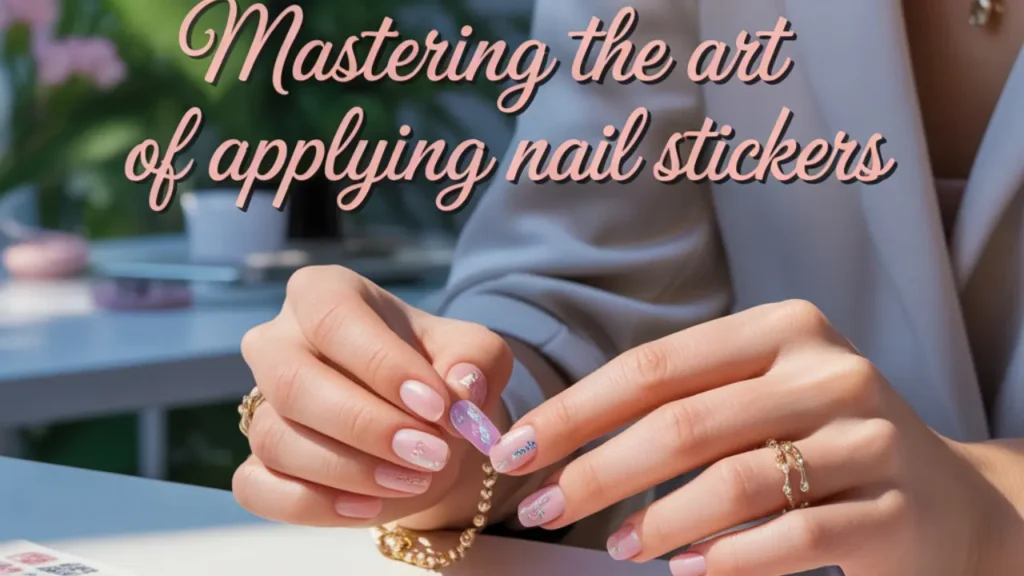 Mastering The Art of Applying Nail Stickers: A Detailed Guide mastering the art of applying nail stickers (1)