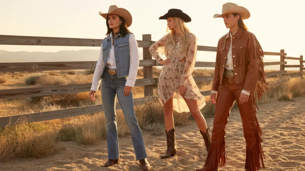 step into western style cowboy outfits for summer 2025