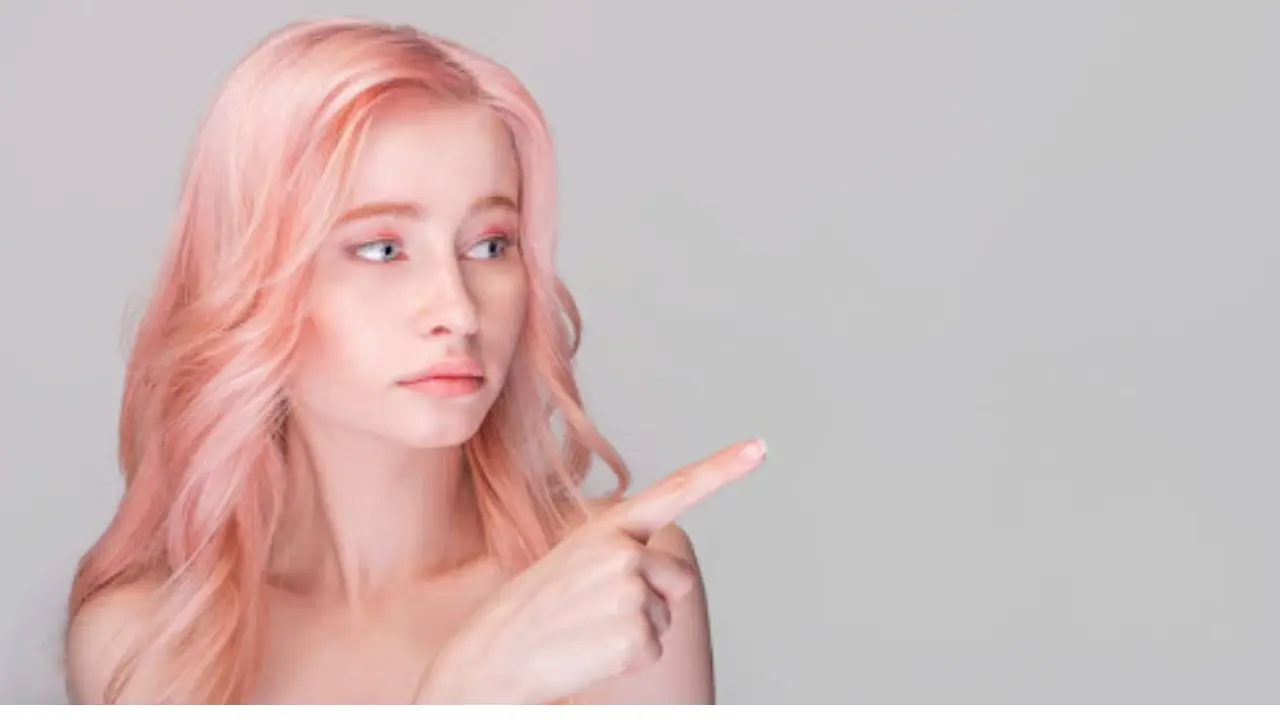 peach blonde hair color