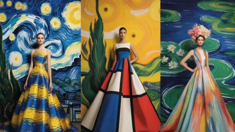 Home famous paintings dress to impress when art meets fashion